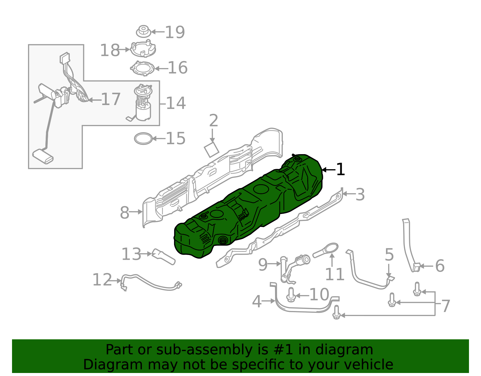 2020 2024 Ford Fuel Tank LK4Z 9002 AG Ford OEM Parts Outlet 2020 2024 ford fuel tank lk4z 9002 ag ford oem parts outlet