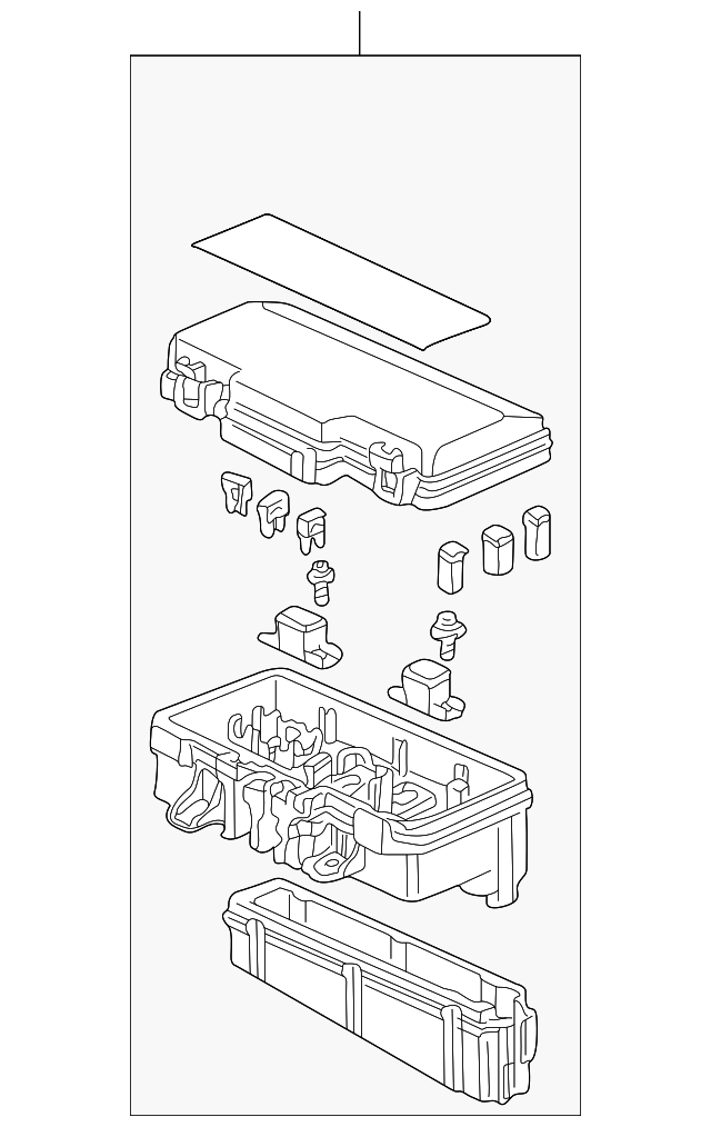 Genuine Honda 38250-SNC-A02 Relay Box Assembly
