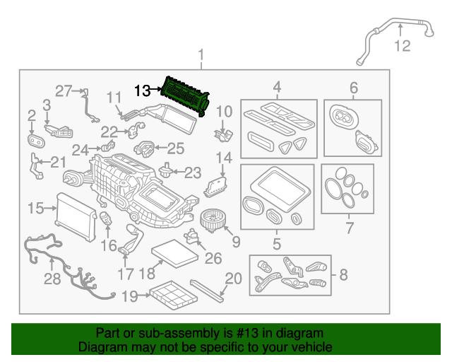 20182021 Land Rover Range Rover Velar Auxiliary Heater LR093035