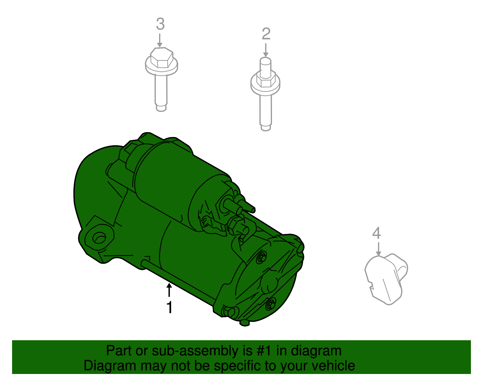 Starter - Ford (HD9Z-11002-B)