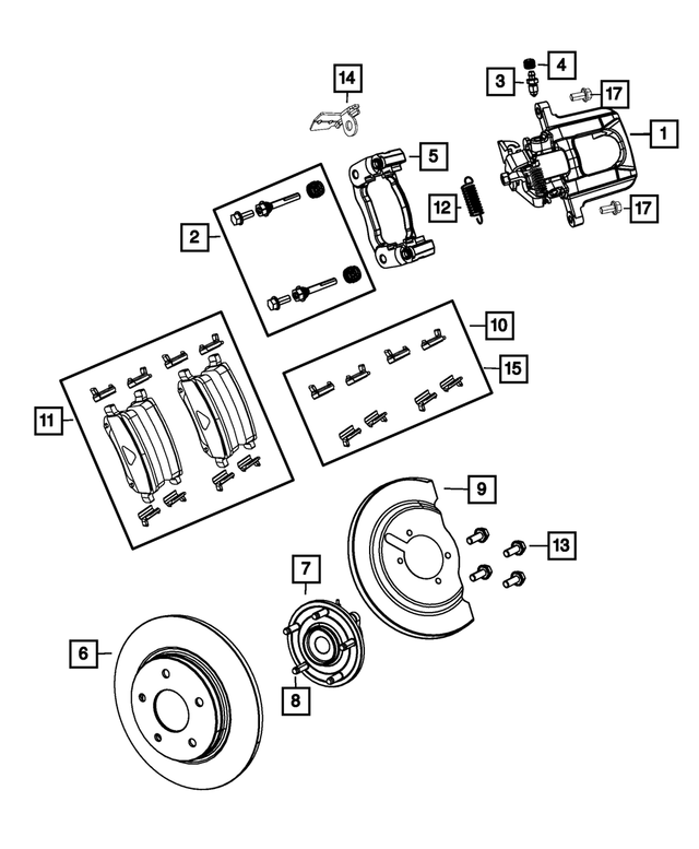 20092013 Mopar Brake Rotor 2AMV1996AB Mopar Estores