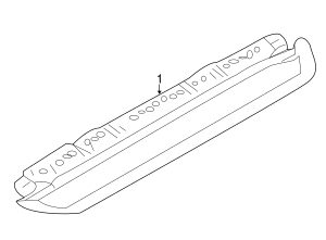 63257187634 - 2008-2014 BMW X6 High Mount Lamp (63-25-7-187-634) | BMW ...