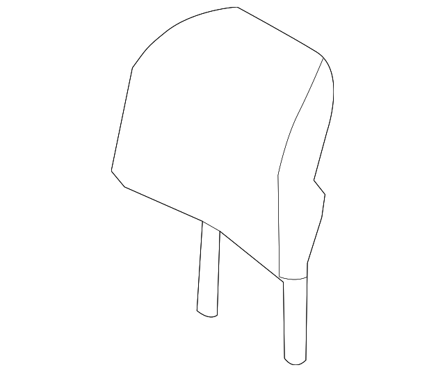 Headrest - Ford (HA1Z-58611A08-AE)