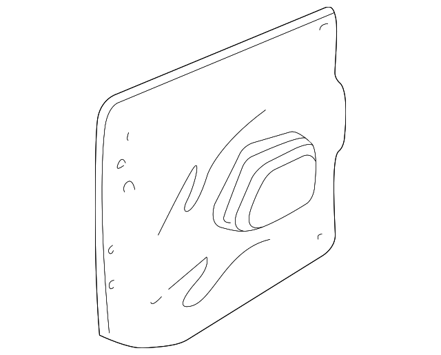72861-S0X-A00 - Inner Cover 1999-2004 Honda Odyssey | Honda Parts Online