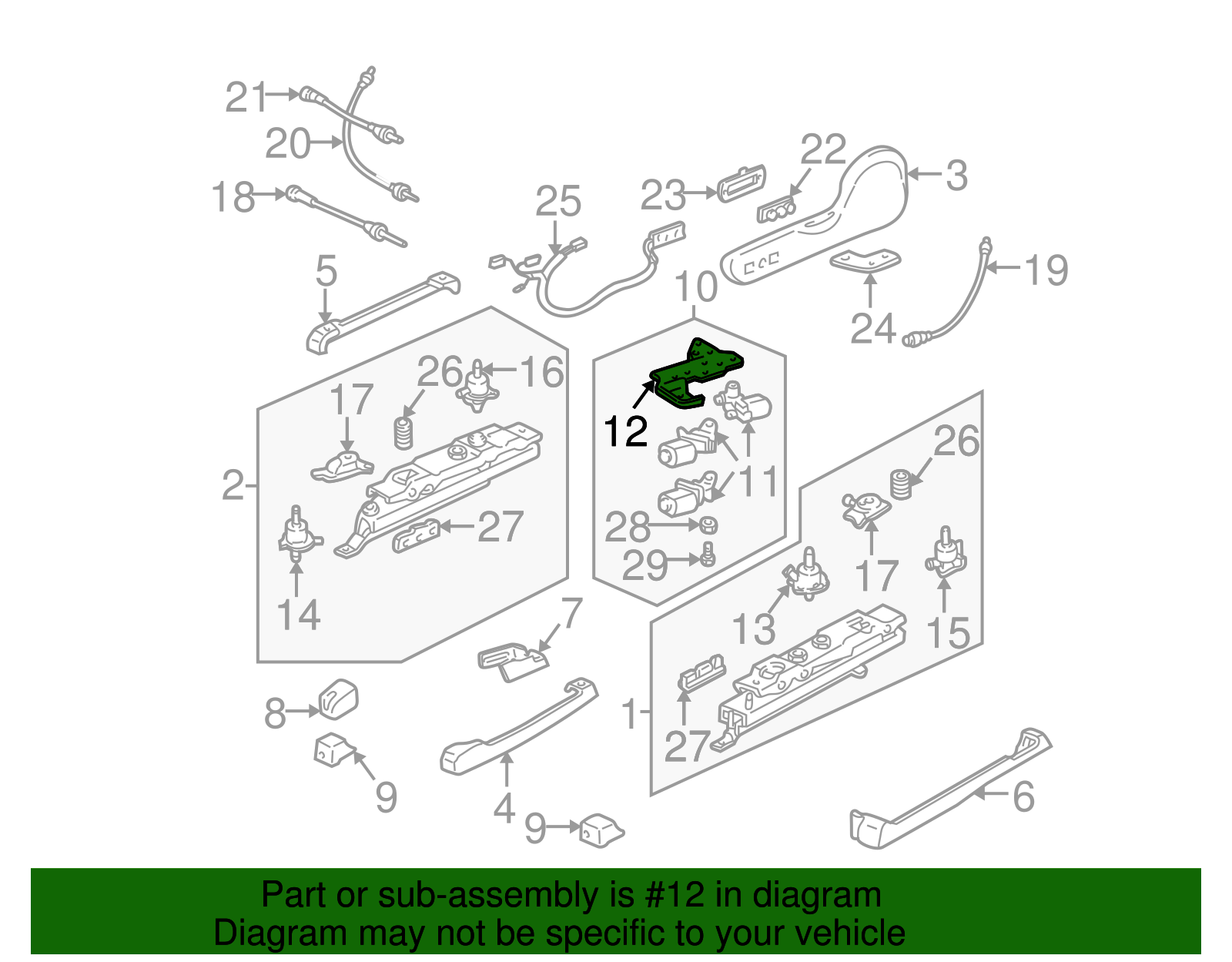 Motor Bracket - GM (20651090)