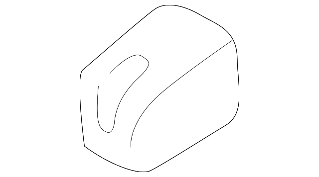 Cover-Adj D/Seat Inner Side Lower Front           *Black - GM (20564043)