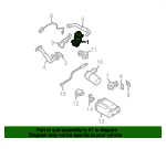 Genuine Nissan Egr Tube 14725-7Y001