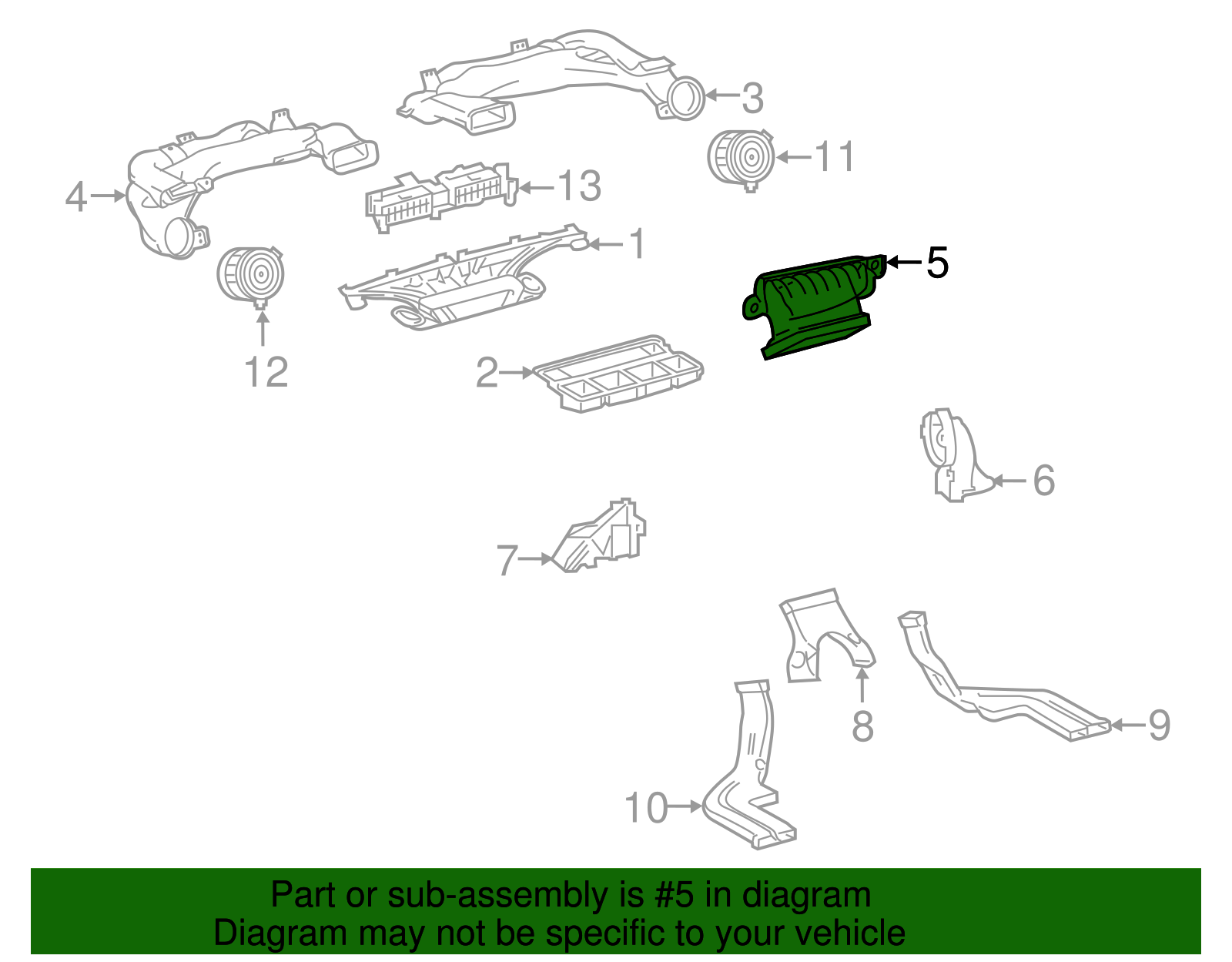 Air Distributor - Toyota (87220-12100)