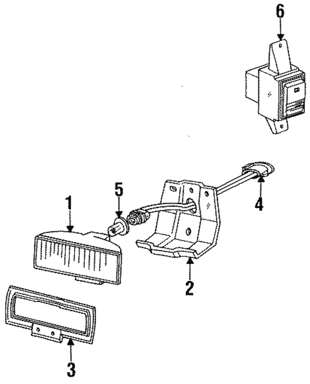 Fog Lamp Switch - Ford (E9SZ-15A214-A)