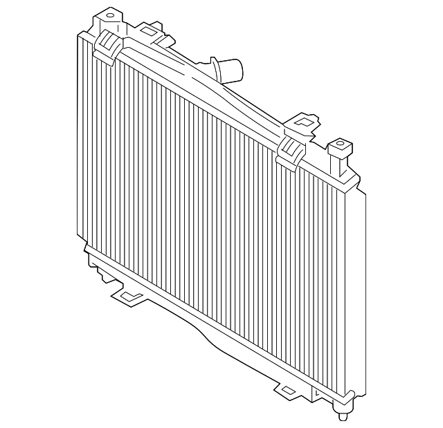 20182021 Ford EcoSport OEM Radiator GN1Z8005L Ford Parts Center