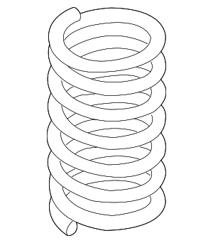 Rear Coil Spring OEM Qualité GS8080R