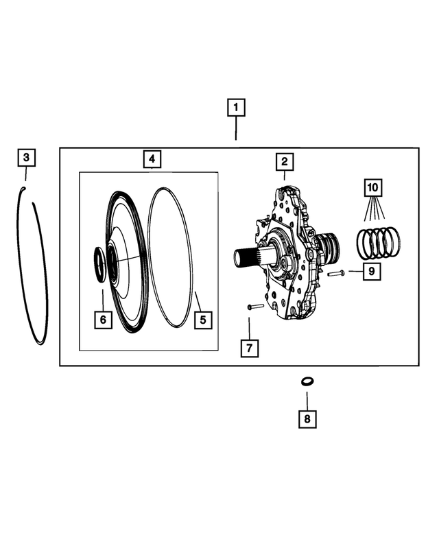 2019-2023 Ram Transmission Oil Pump 52109082AB | Mopar Estores