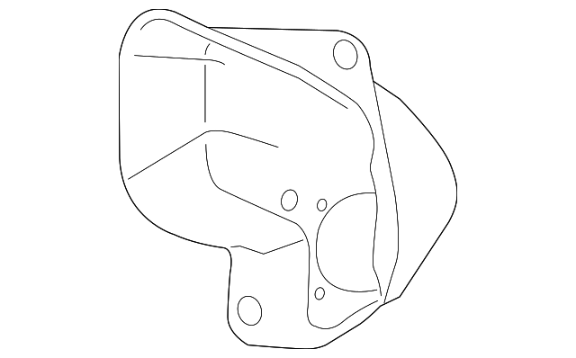 Fuel Filler Housing - Ford (YL3Z-9927936-B)