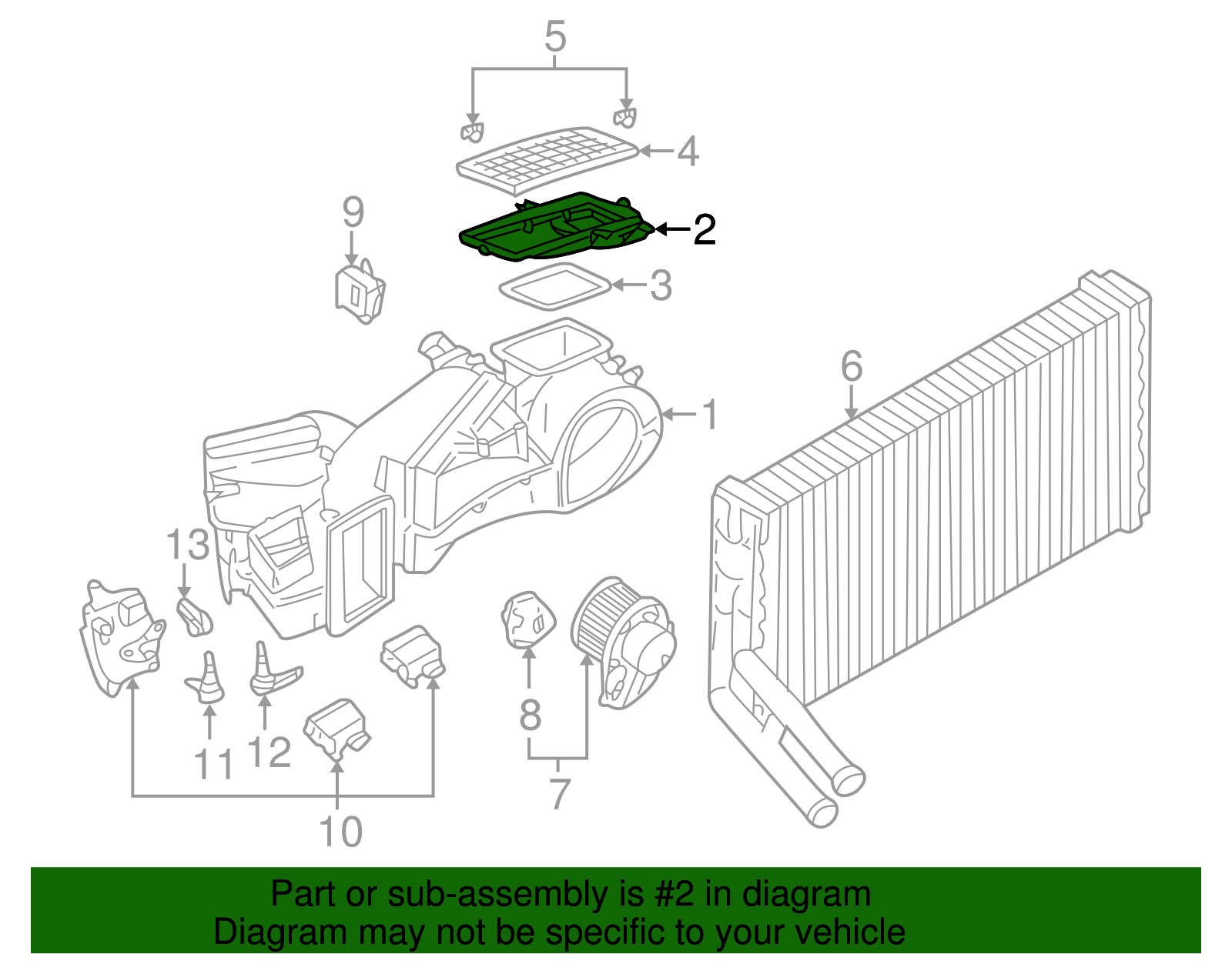 Filter Housing Seal - Volkswagen (8D0-819-441-E)