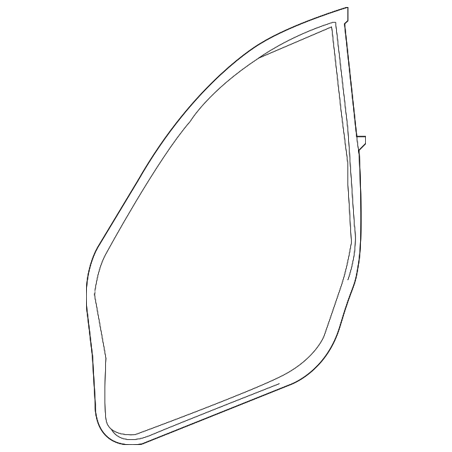 Front Passenger Side Door Weatherstrip - Cadillac (84136387)