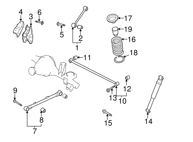 Arm Bushing For Lateral Control Rod For Nissan 55045-0W021 550450W021