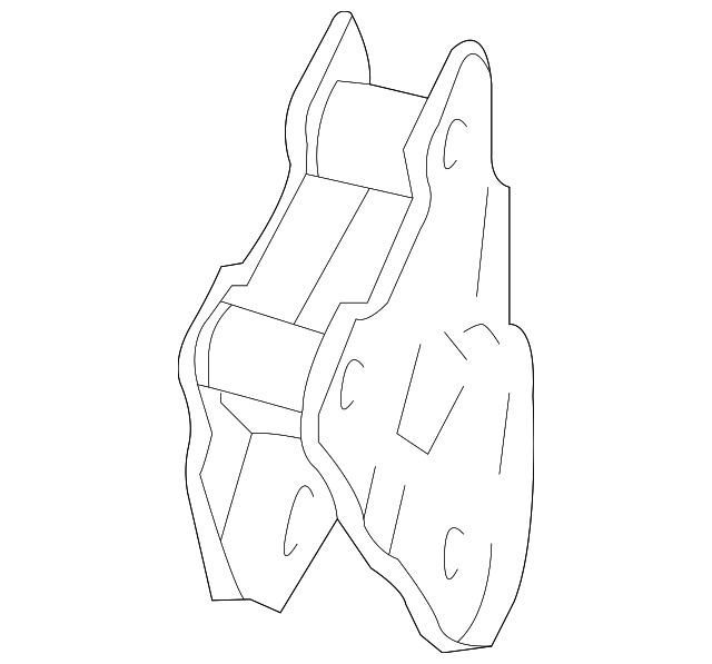 19962004 Nissan Pathfinder Upper Control Arm Support Bracket 55180