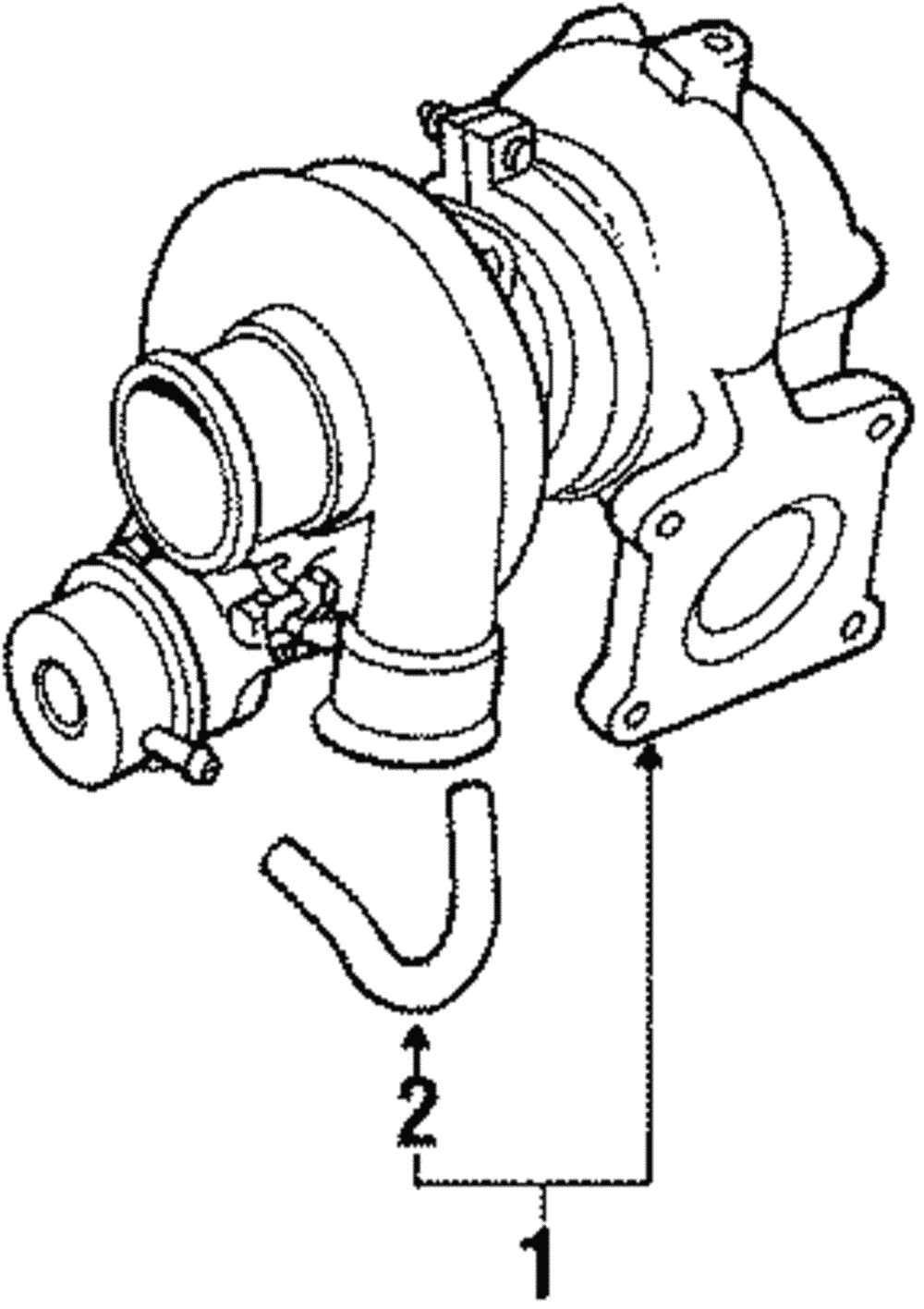 Turbocharger - Toyota (17201-42020)