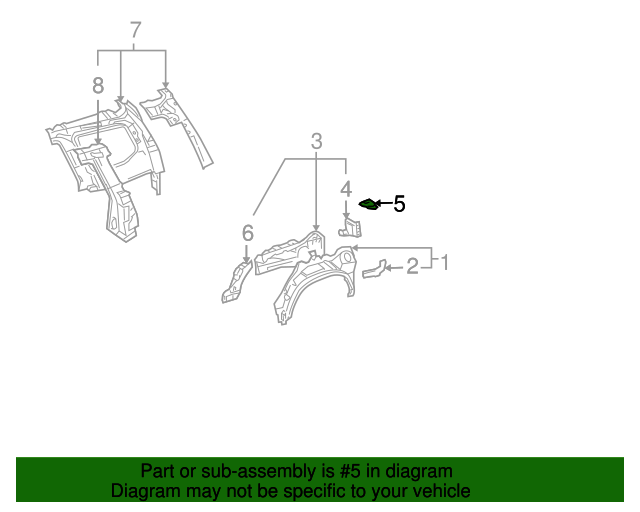 Lexus Oem Bracket Part Oem Vehicle Parts