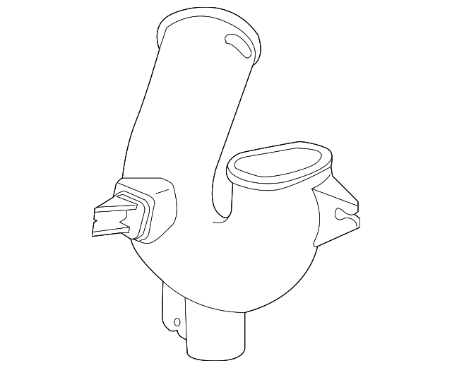 20062007 Honda Accord Chamber Assembly, Resonator 17230RCAA10 OEM