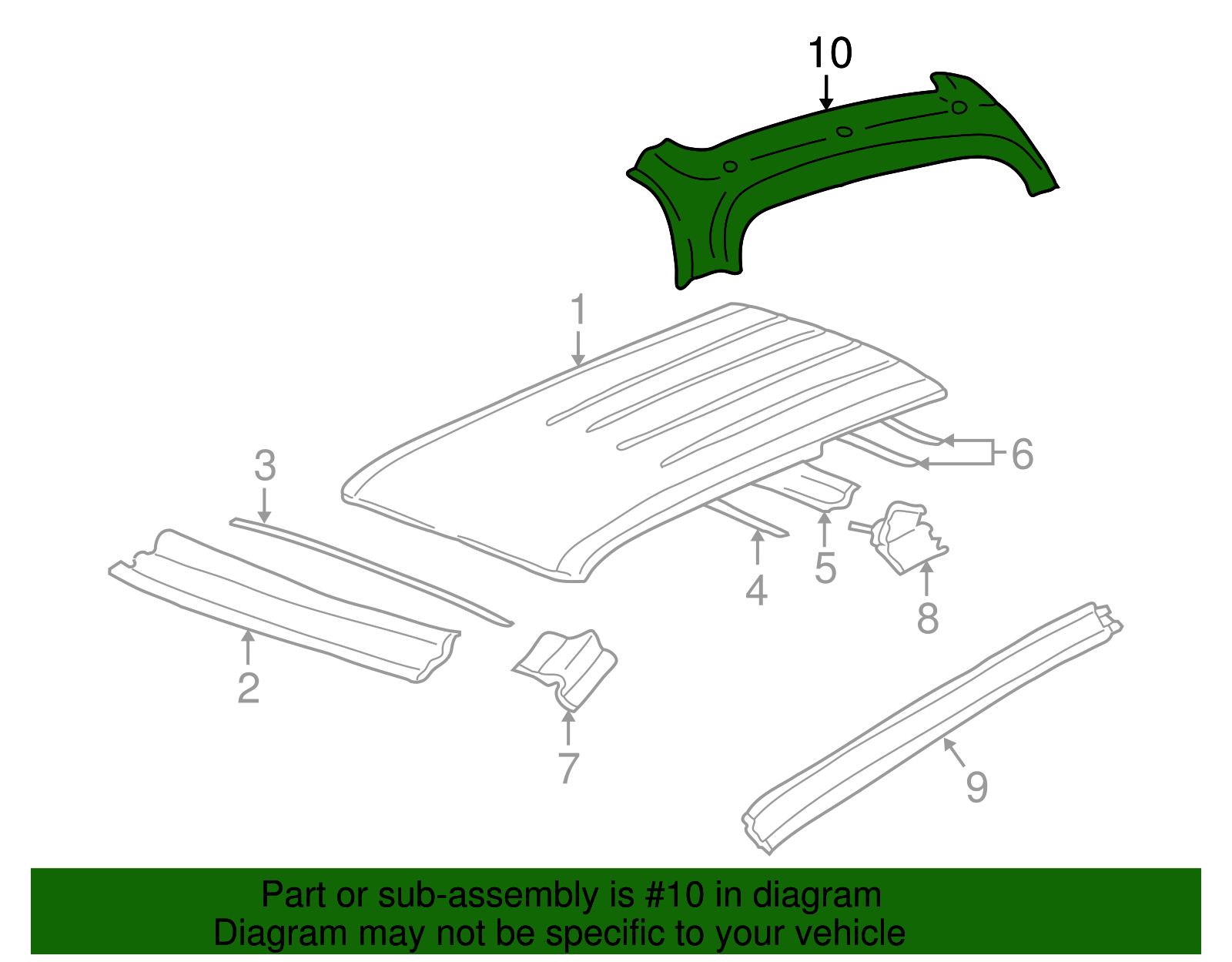 Rear Reinforced - GM (12478038)