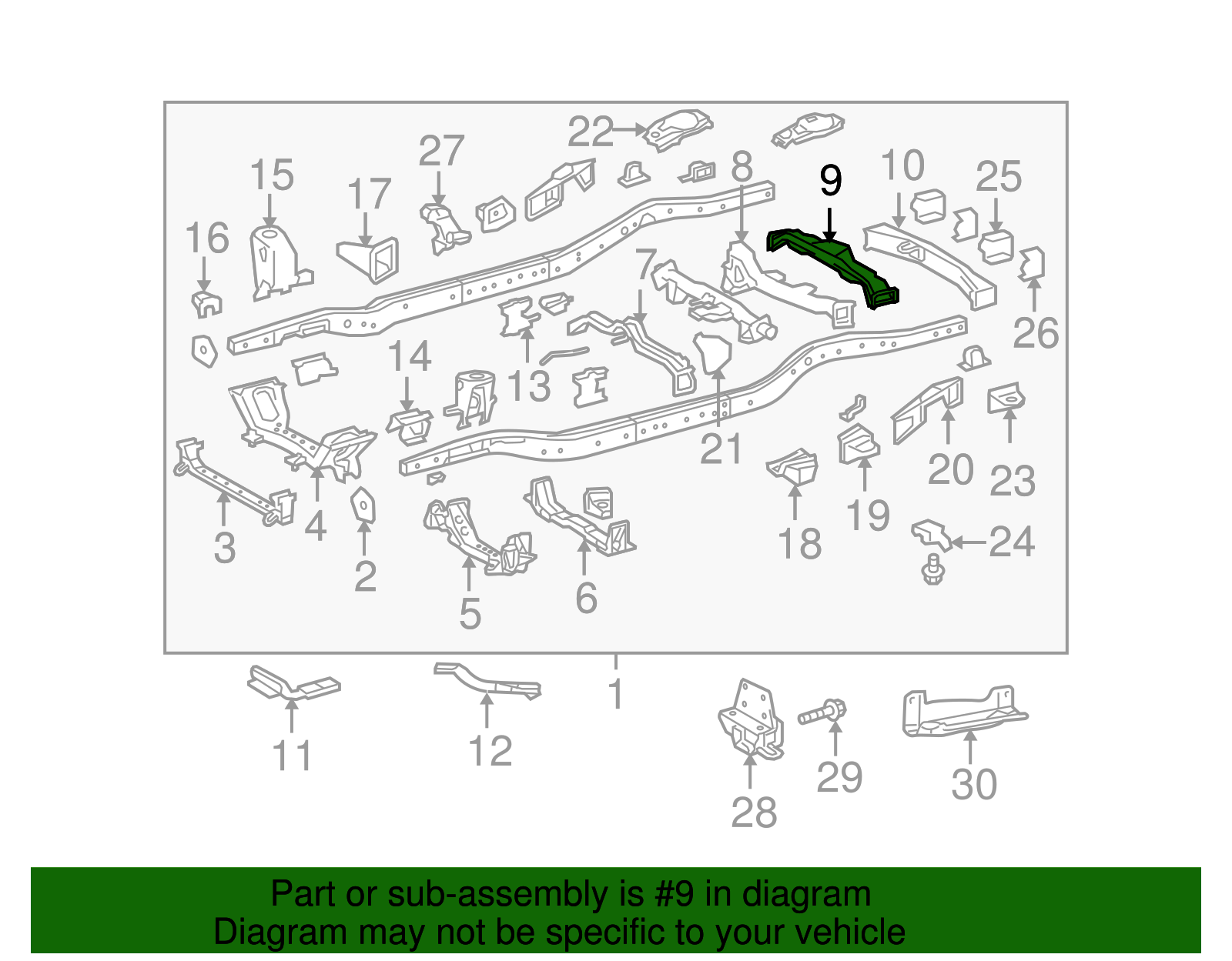 Cross-Member - Toyota (51099-35010)