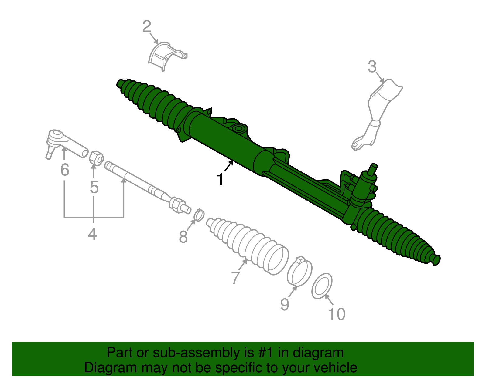 Gear Assembly - Volkswagen (7L6-422-063-B)