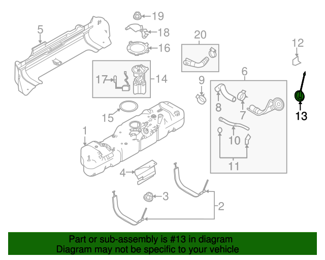 20092019 Ford OEM NEW 20092019 Ford E350 Super Duty Fuel Tank Cap