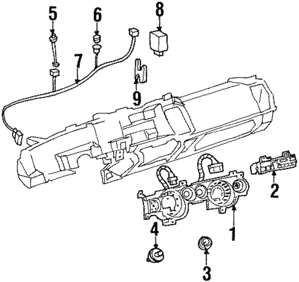 Instrument Cluster - GM (25640165)