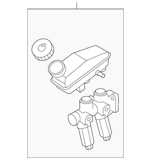 Cylinder Assembly, Brake Mas - GM (93744984)