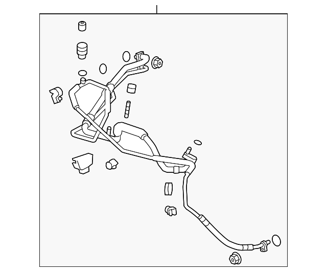 2013-2016 Buick Verano Air Conditioning Compressor and Condenser Hose ...