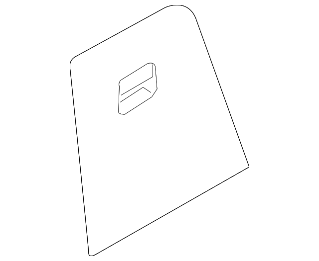 Interior Quarter Panel Trim Panel Access Cover 7L6-867-462-D-7L2