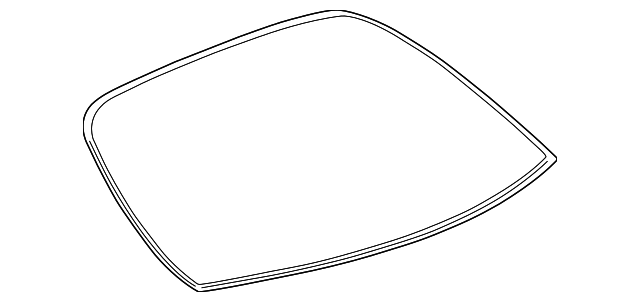 Rear Window Molding - GM (25701029)