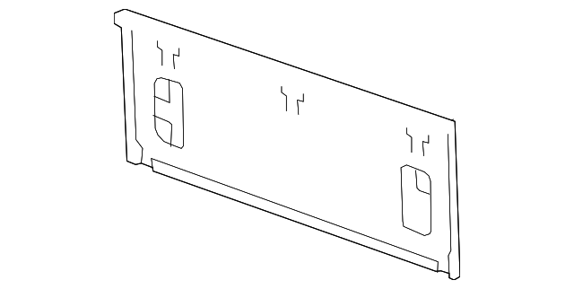 Panel-Pubx F/End - GM (93356847)
