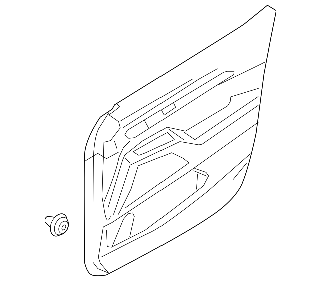 20202022 Kia Telluride Door Trim Panel 82307 S9050LBR OEM Parts Online