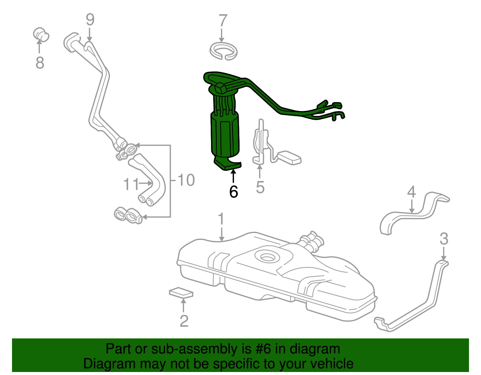 Module Kit, F/Tnk F/Pump - GM (19332096)