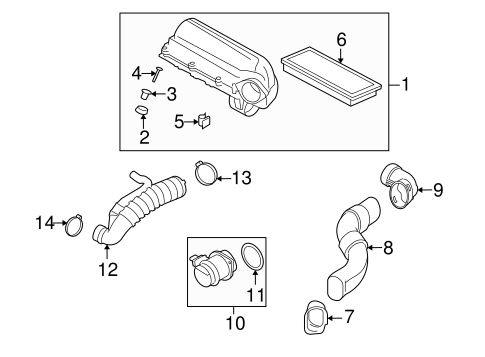 Air Intake for 2008 Mini Cooper | Mini Parts Direct