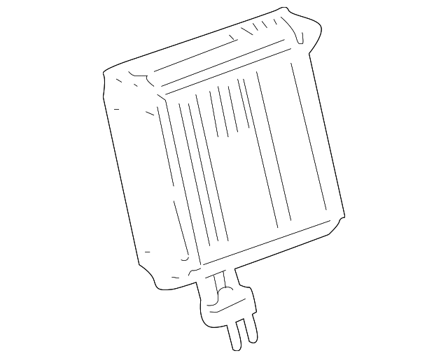 Auxiliary Air Conditioning Evaporator Core - GM (89019057)