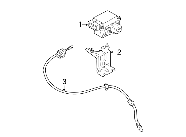 For 2001-2004 Ford Escape Outside Door Handle Reinforcement Front Left