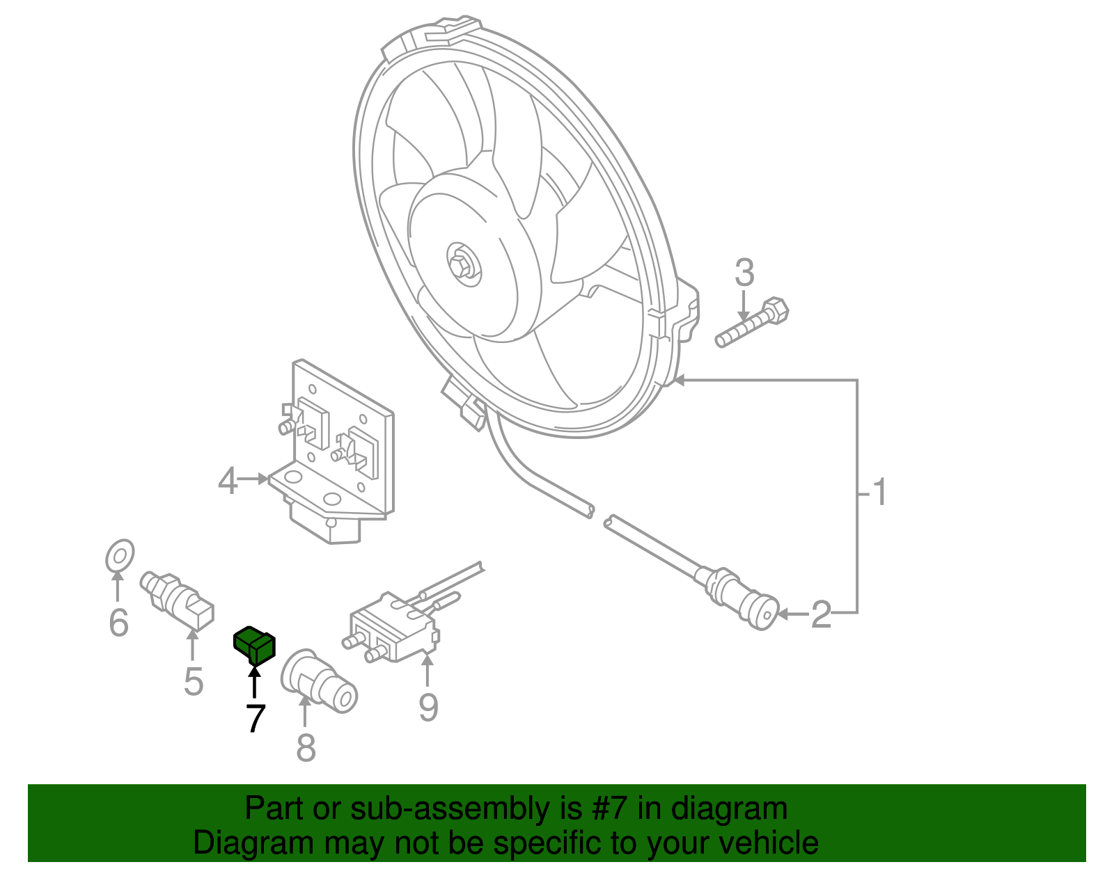 Thermo Switch Housing - Volkswagen (893-906-231)