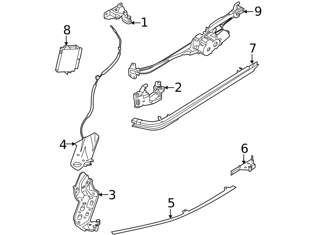 83820-R0000 - Motor Assembly - 2022 Kia Carnival | Kia Auto Parts