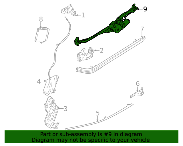 83820 R0000 Motor Assembly 2022 Kia Carnival Kia Auto Parts 83820-r0000-motor-assembly-2022-kia-carnival-kia-auto-parts