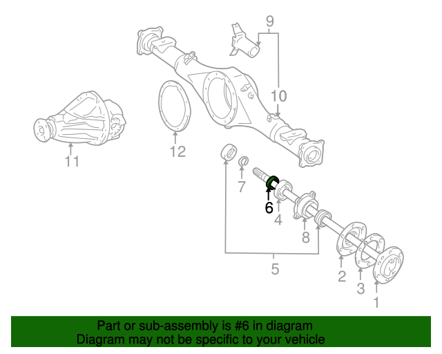 Toyota OEM 1989-2006 Axle Differential Rear Bearing Retainer 42423-20010 Factory Toyota OEM 1989-2006 Axle Differential Rear Bearing Retainer 42423-20010 Factory