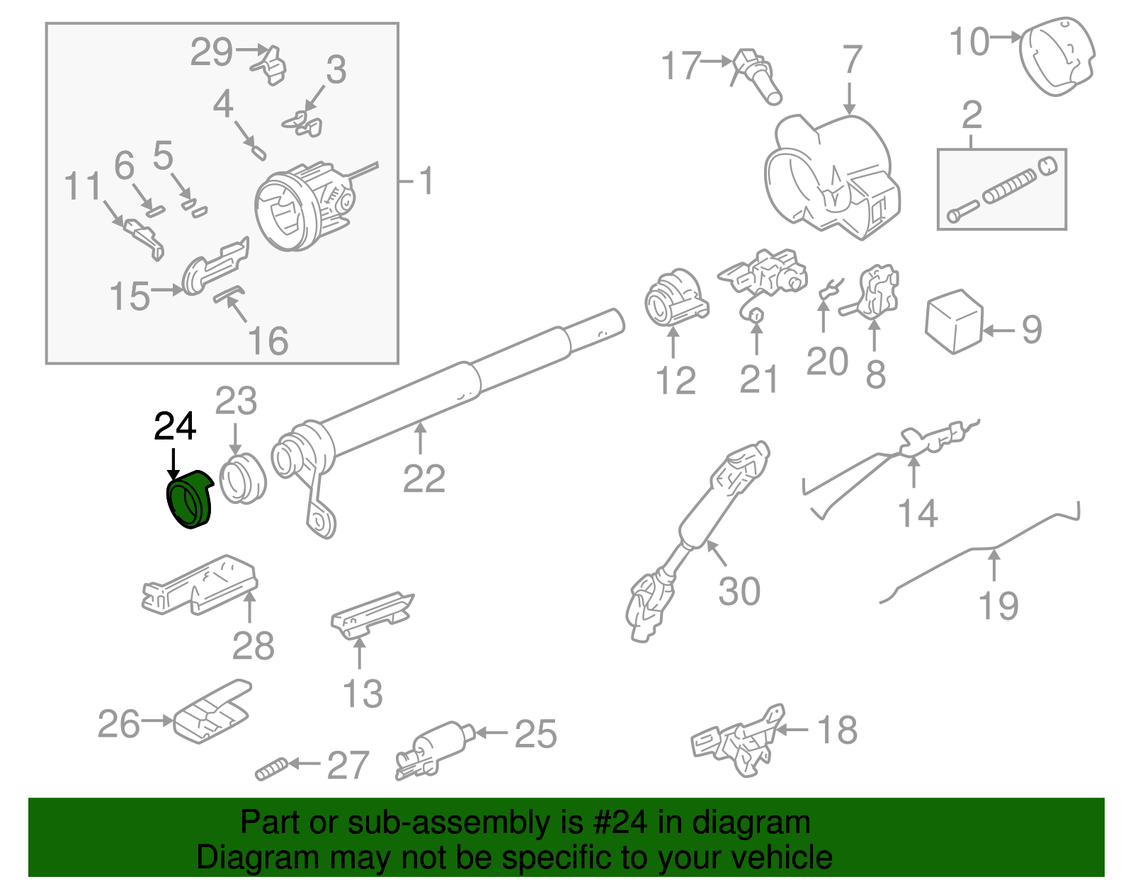 Shift Tube Adapter - GM (7805822)