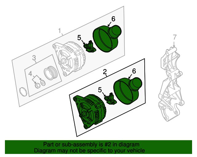 Alternator 21903026B