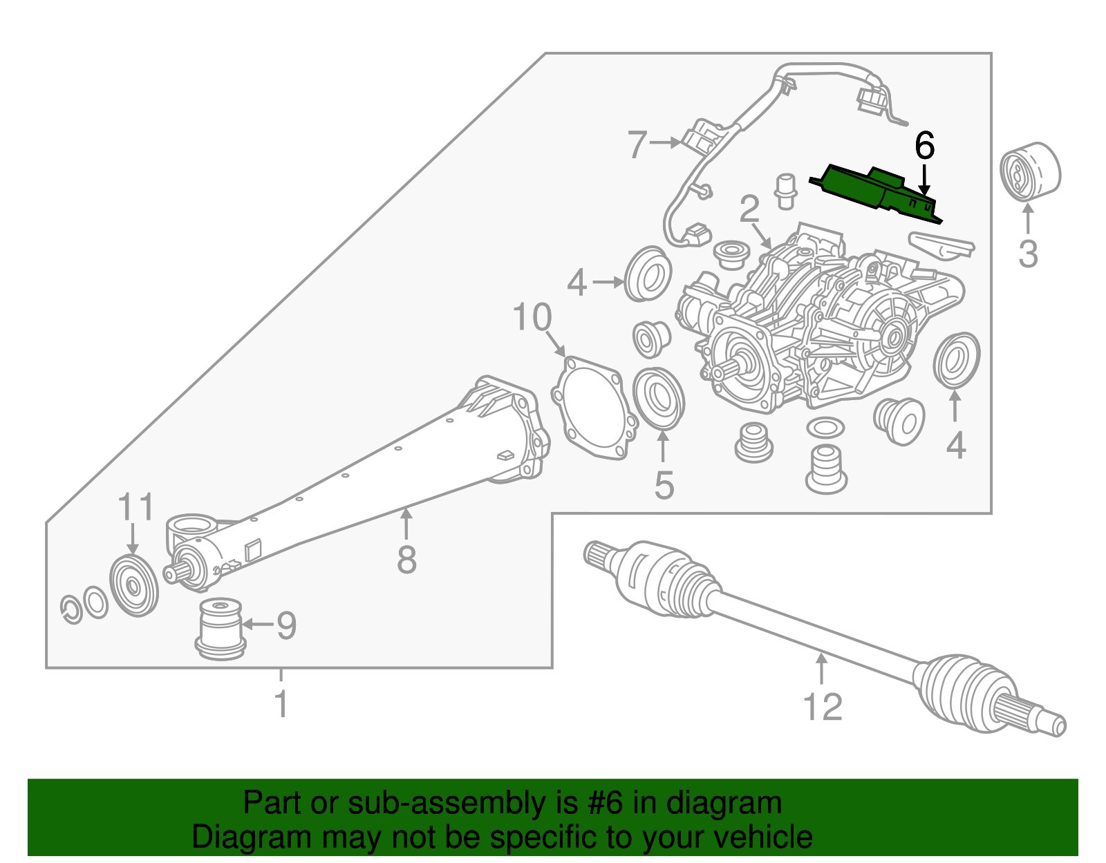 Rear Differential Clutch Control Module - GM (84010927)