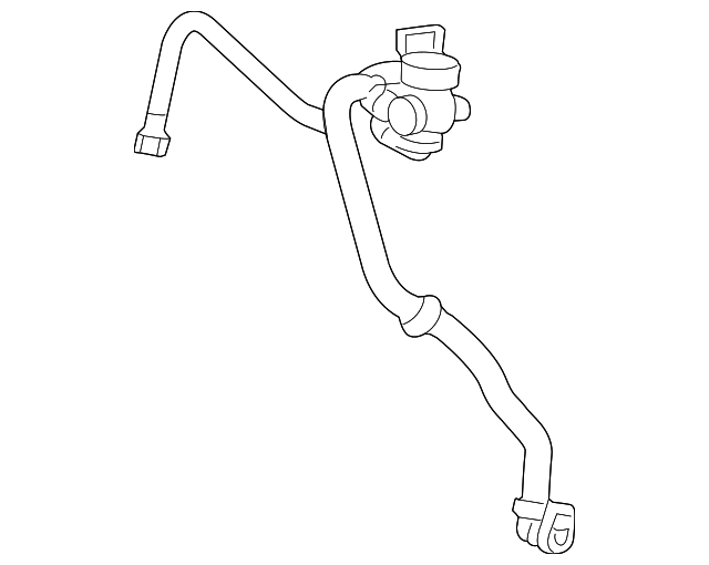 20112012 Chevrolet Cruze Power Brake Booster Vacuum Pipe Assembly