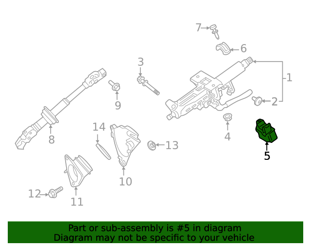 20182023 Toyota Steering Column Tilt Motor 4502006230 Ourisman Toyota of Richmond Online Parts