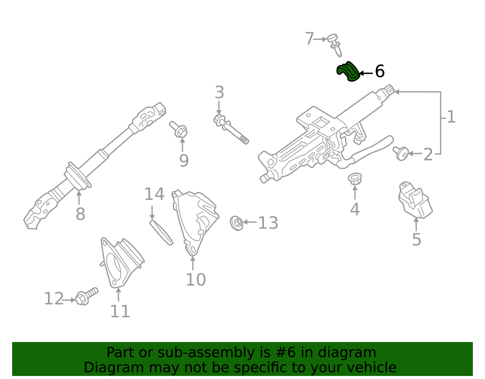 Column Bracket Clamp - Scion (45271-52030)