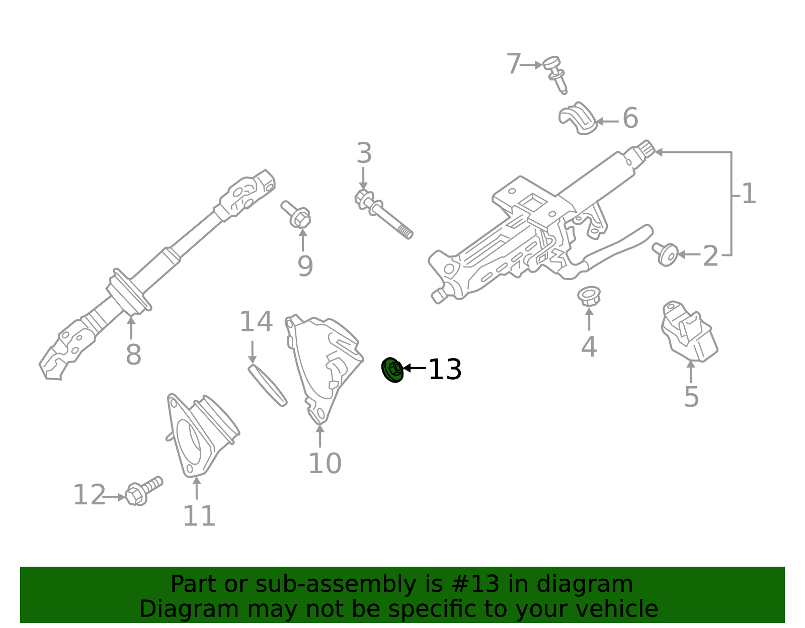 Upper Cover Retainer Clip - Scion (90467-06188)